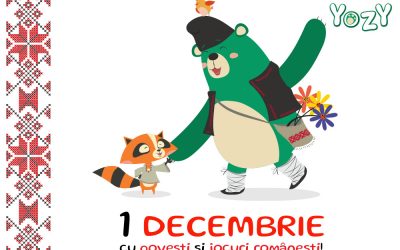 De 1 Decembrie, sărbătorește cu YOZY, aplicația cu povești și jocuri românești